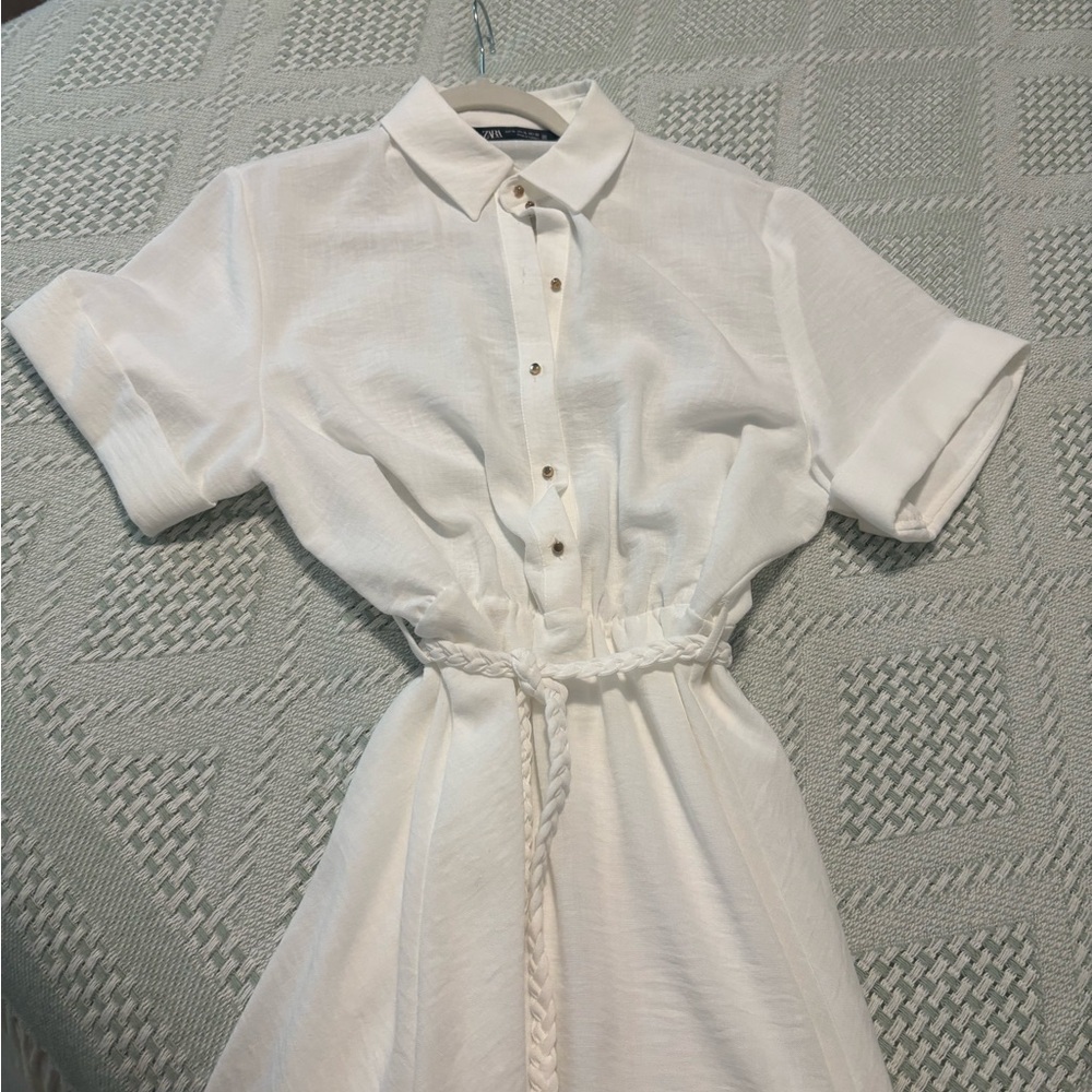 Zara  White Dress - Picture 4 of 5